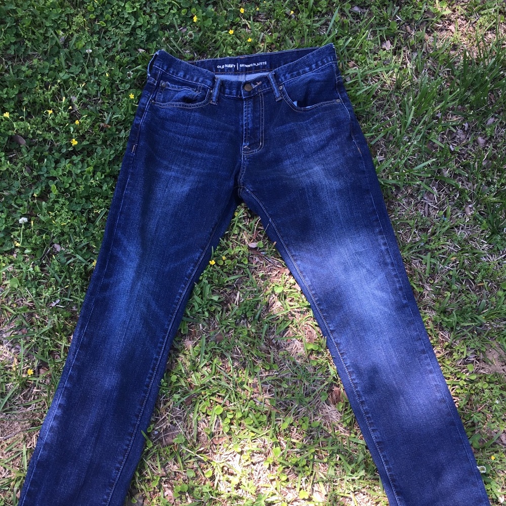 Old navy blue jeans (skinny)